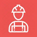 Construction Worker Work Icon