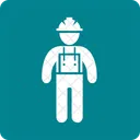 Construction Worker Profession Icon