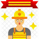 Construction Hand Labour Icon