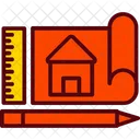 Construction Design Drawing Icon