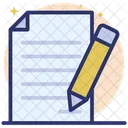 Construction Agreement Construction Contract Document Icon