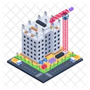 Under Construction Construction Site Construction Area Icon