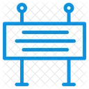 Construction Banner Construction Barricade Traffic Barrier Icon