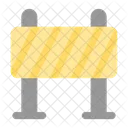 Construction Barrier Obstruction Icon