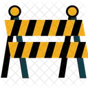 Construction Barricade Road Block  Icon