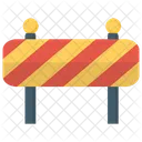 Construction Barrier Road Barrier Barricade Icon