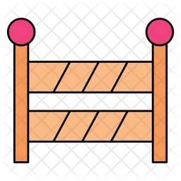 Construction Barrier  Icon