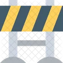 Construction Barrier Traffic Icon