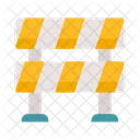 Construction Barrier  Icon
