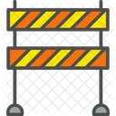 Construction Barriers Road Barrier Construction Icon