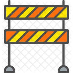 Construction Barriers  Icon
