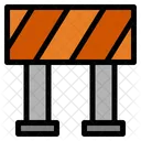 Construction Boundary Construction Fence Barrier Icon