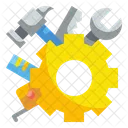 Construction Cogwheel Maintenance Gear Icon