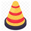 Construction Cone Pylon Blockade Icon