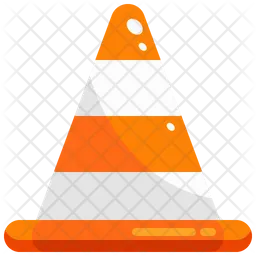 Construction Cone  Icon