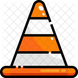 Construction Cone  Icon