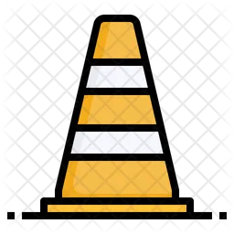 Construction Cone  Icon