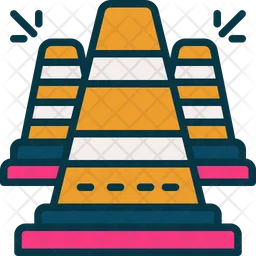 Construction Cone  Icon