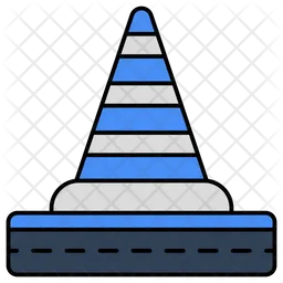 Construction Cone  Icon