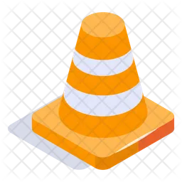 Construction Cone  Icon