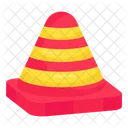Construction Cone Pylon Blockade Icon
