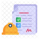 Construction Contract  Icon