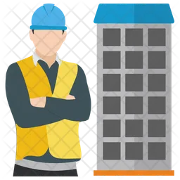 Construction Contractor  Icon