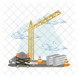 Construction crane  Icon