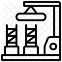 건설 크레인  아이콘