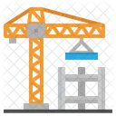 Construction Crane Estate Icon