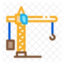 Crane Construction Machine Icon
