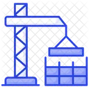 Construction Crane Lifter Icon