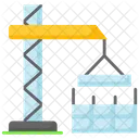 Construction Crane Lifter Icon