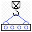 Construction Crane Lifter Icon