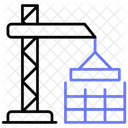 Construction Crane Lifter Icon