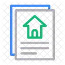Document House Building Icon