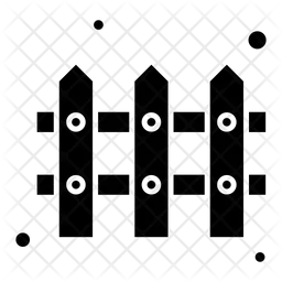 Construction Fence  Icon
