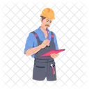 Construction Handyman Handy Person Construction Man Icon