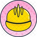 Construction Hat Safety Helmet Icon