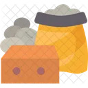 Construction Materials Cement Icon