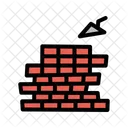 Construction Mason Bricks Icon