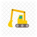 Construction Machine Excavator Industry Excavator Icon