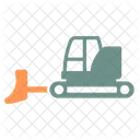 Construction Machinery Excavator Civil Engineering Icon