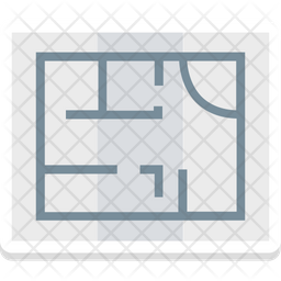 Construction Map Icon