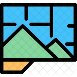 Construction Map  Icon