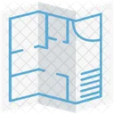 Construction Map House Plan Architecture Icon