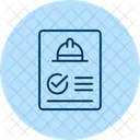 Construction Permit Construction Permit Icon
