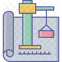 Construction Plan  Icon