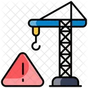 Construction Risk  Icon
