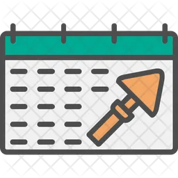 Construction schedule  Icon